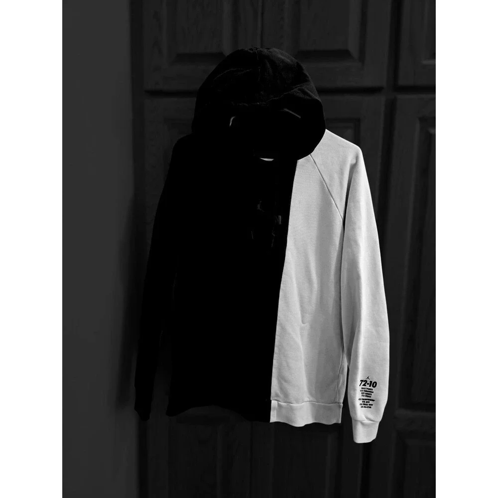 Air Jordan Legacy AJ11 Jumpman Space Jam Hoodie Deadstock Colorblock Mens Ptp 21